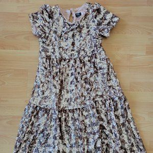 Bernadette Sequin Anthropologie Dress